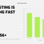 Podcast Art of Great Podcasting Template - split slide with host photo left and editorial text sections right