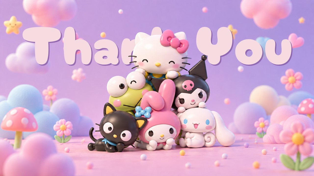 sanrio thank you