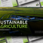 Sustainable Agriculture Google Slides PowerPoint Template - Full 11-slide preview showcasing green and white design system