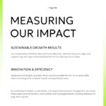 Sustainable Agriculture Impact Metrics Template - Three-panel KPI slide with $20B market and efficiency statistics