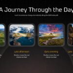 Total Solar Eclipse Template - four-stage location timeline