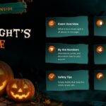 Halloween Tonight's Guide - Table of Contents Slide