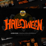 Spirit halloween store template