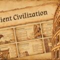 Ancient Civilization Template - 10-slide history presentation set with parchment textures and Roman Colosseum visuals