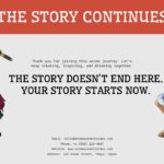 Anime Style Template - Contact information slide with email, phone, website, and address placeholders on a dramatic anime layout