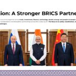 BRICS 2026 Template - Cooperation slide to highlight BRICS multilateral partnership across trade, finance, and technology