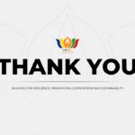 BRICS 2026 Template - Closing thank you slide to end India Chairship presentations with consistent branding and tagline
