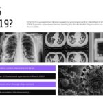 Covid 19 Study Lesson Template - What Is COVID-19 Slide