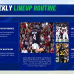 ESPN Fantasy Football Template - waiver wire strategy tips slide