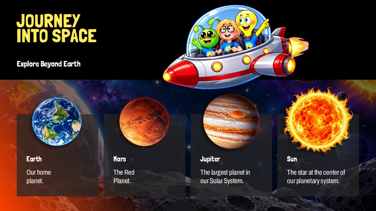 Fact Attack Adventures Template - Fact or Fiction quiz challenge slide