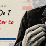 How Do I Register to Vote Template - Title slide to open a voter registration presentation with impact