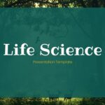 Life Science Template - Introduction slide to define life science and present its key branches to students