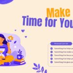 Self Care Template - Make Time for Yourself Personal Care Checklist