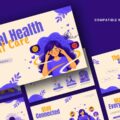 Mental Health and Self Care Presentation Template - Slide Preview