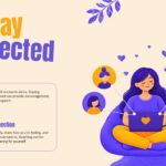 Mental Health Template - Stay Connected Social Support Slide