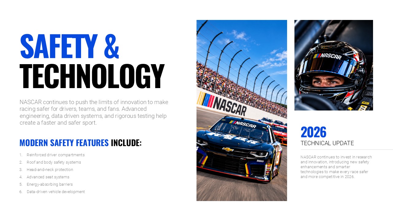 NASCAR Template - road to the championship playoff format slide