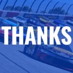 NASCAR Template - thank you closing slide with Darlington race pack