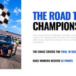NASCAR Template - closing thank you slide with race background