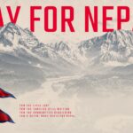 Nepal Flood What Happened Template - Chain reaction explainer slide sequencing glacier collapse through debris flow to barrier lake formation