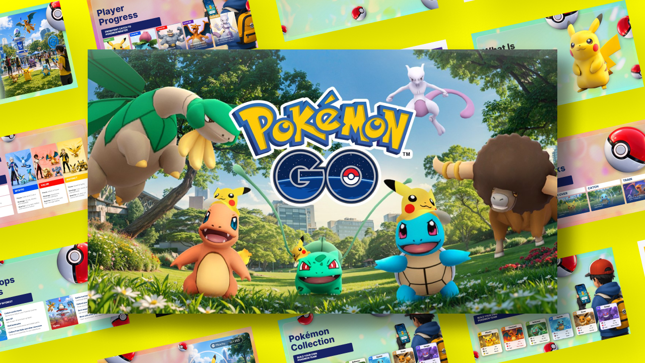 Pokemon GO Template - Title cover slide
