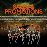 Spirit Halloween Template - Retail trends slide to present Halloween market insights and consumer shifts