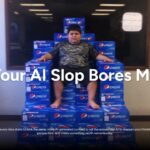 Your AI Slop Bores Me Template - Bold cover slide to hook audiences on AI content quality