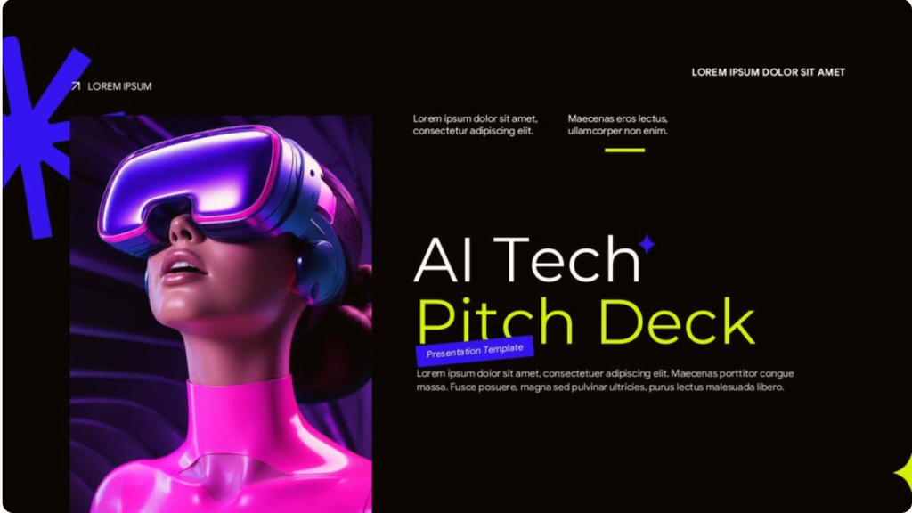 AI Tech Pitch Deck 