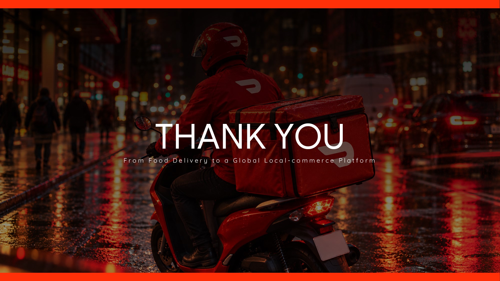 DoorDash Thank You Template