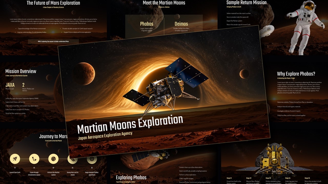 martians moons exploration mission template