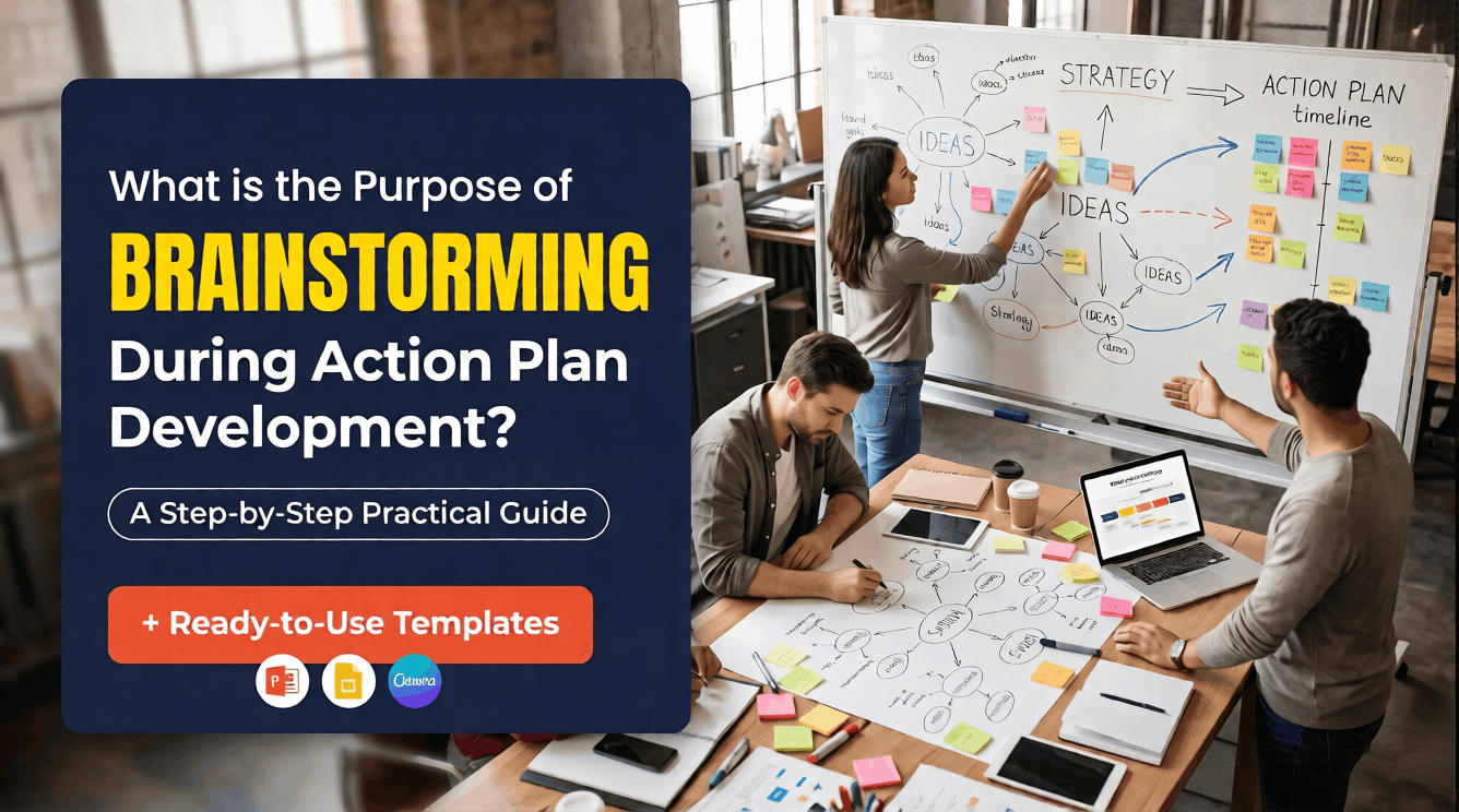 Purpose of Brainstorming in Action Plan Development