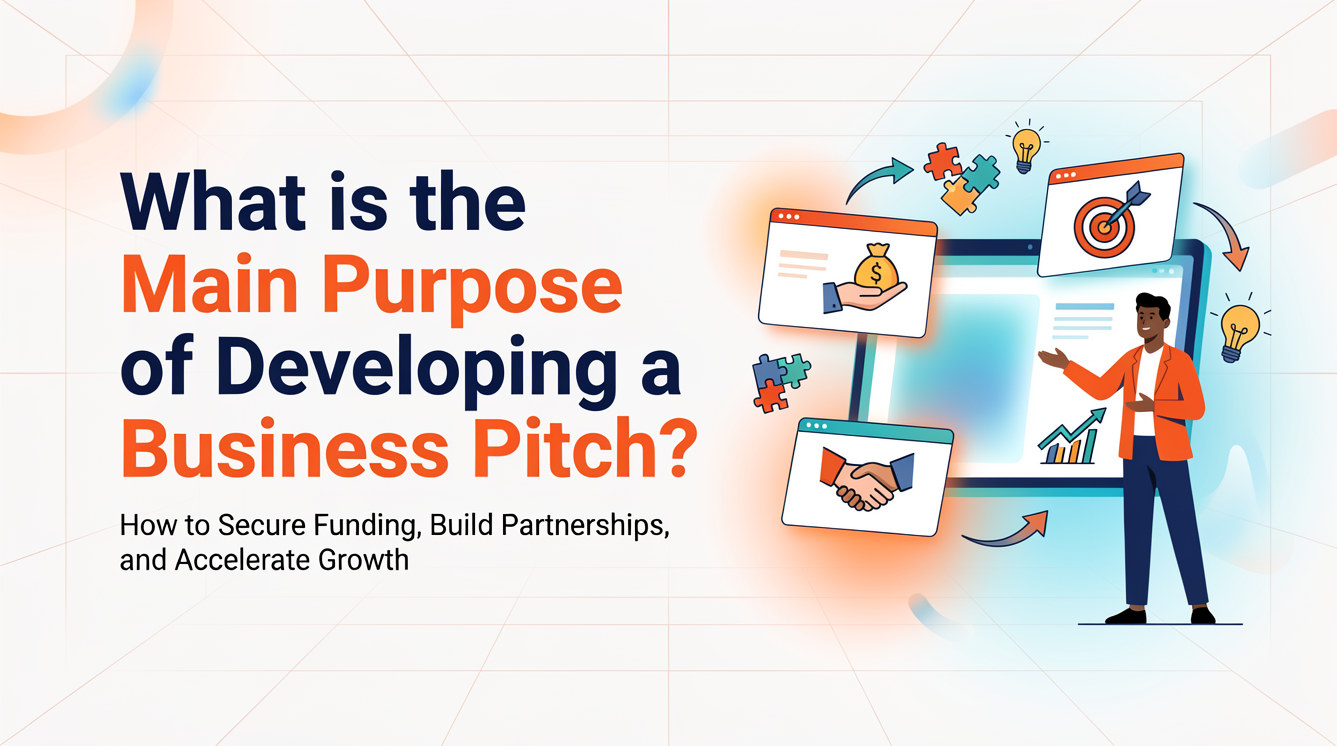 what is the purpose of developing a business pitch