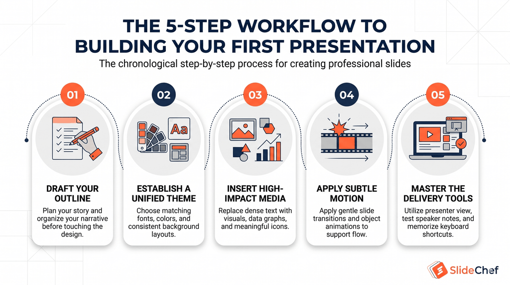 5 Easy Steps for building stunning presentation