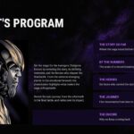 Avengers Endgame Encore Agenda Slide - structure your presentation program with Marvel-styled section cards