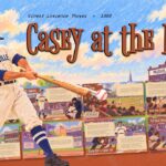 Casey at the Bat Template - Cover slide to introduce Thayer's 1888 baseball poem