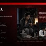 Dengue Fever Template - Diagnosis and treatment slide with three-step care protocol and medication warning