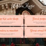 Disneyland Global Parks Template – illustrated pastel castle panorama mapping four international parks from 1983 to 2016