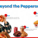 Dominos Pizza Template - Product slide to showcase the full Domino's menu beyond pizza