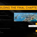 Dune Part Three Production Timeline Template - Vertical milestone list with five dated entries and location callouts