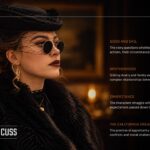 East of Eden Netflix Template – closing thank you slide with bold white display type and Netflix red logo on dark background