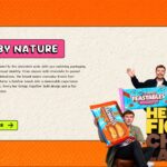 Feastables MrBeast Template - CSR slide to showcase ethical sourcing and social impact goals