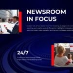 Fox News Template - Audience trends area chart comparing broadcast coverage and digital engagement May to September