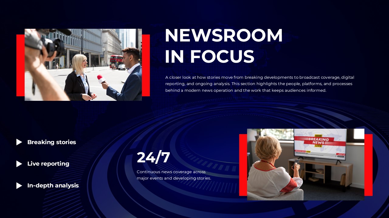 Fox News Template - Audience trends area chart comparing broadcast coverage and digital engagement May to September