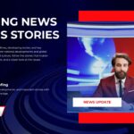 Fox News Template - Latest news roundup table with four coverage category columns and five content rows