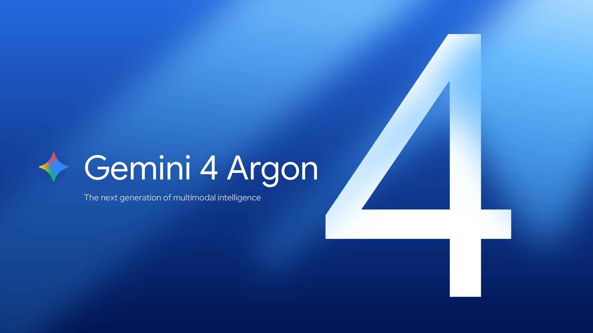 Gemini 4 Argon Template – Agenda slide to outline five presentation sections clearly for your audience