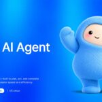 Meta Muse AI Agent Template - Title slide with hero headline, launch date badge, and US rollout label