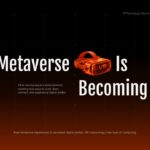 Metaverse VR Technology Template - industry use cases slide to present VR applications across key verticals