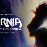 Narnia The Magician's Nephew Google Slides Template - Two-column story intro with character photo and headline