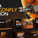 NASA Dragonfly Mission Template - Cinematic cover slide