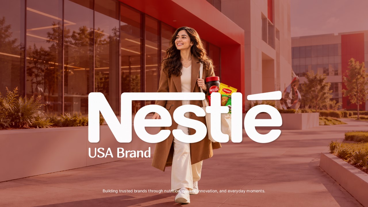 Nestlé Company Profile PowerPoint Presentation Template