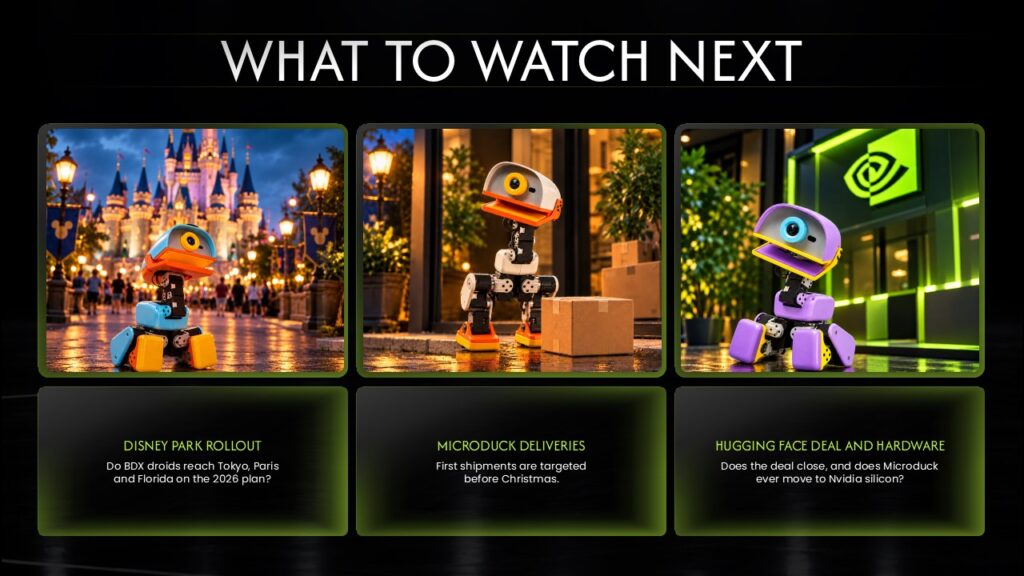 Nvidia Roboducks Template - Closing slide to end your AI robotics presentation memorably